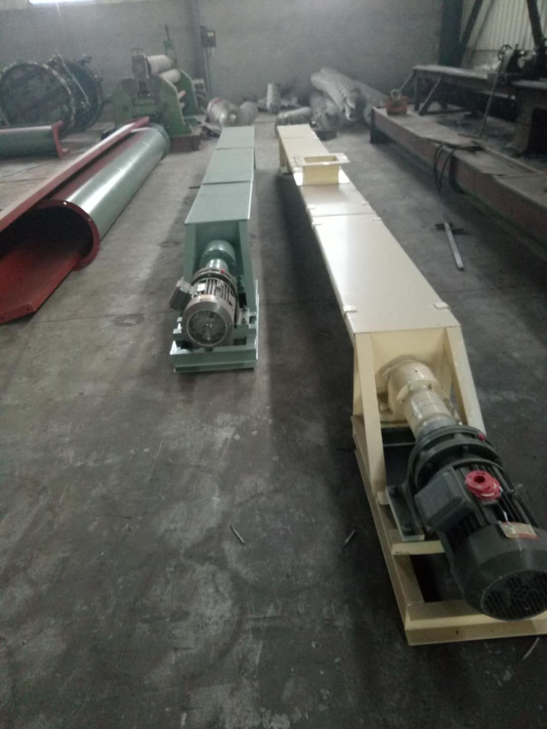 LS315螺旋輸送機主要輸送粉塵顆粒物料