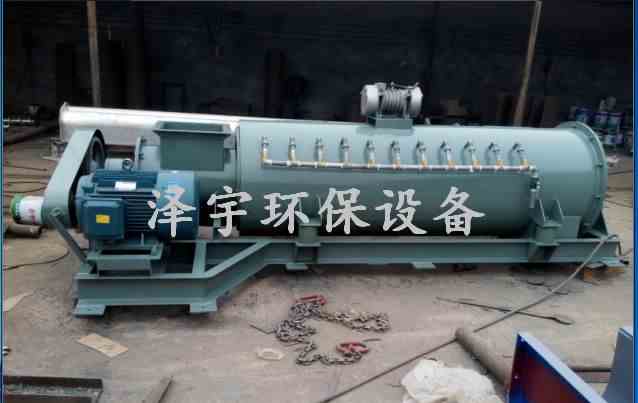 單軸粉塵加濕機的操作特點