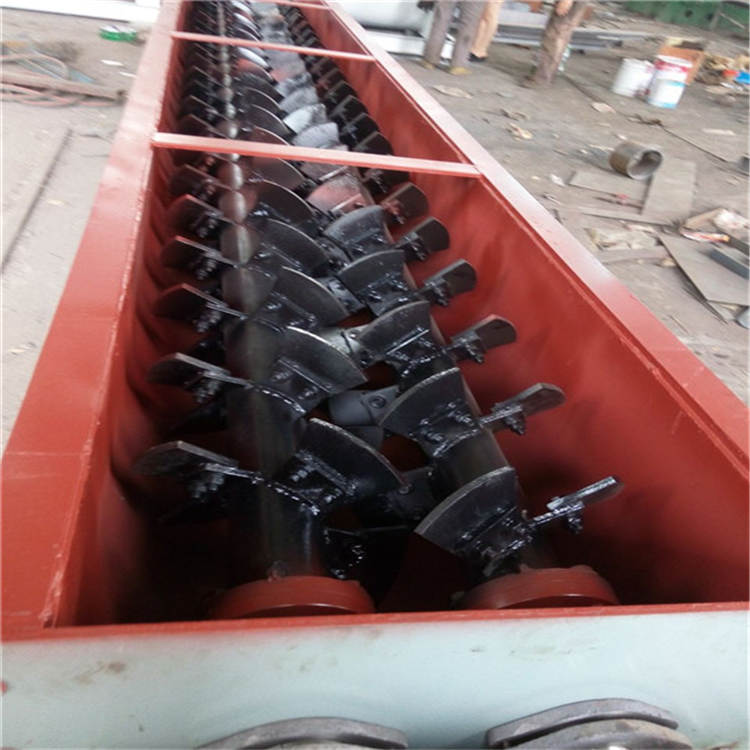 SJ型雙軸粉塵加濕攪拌機的作用及原理