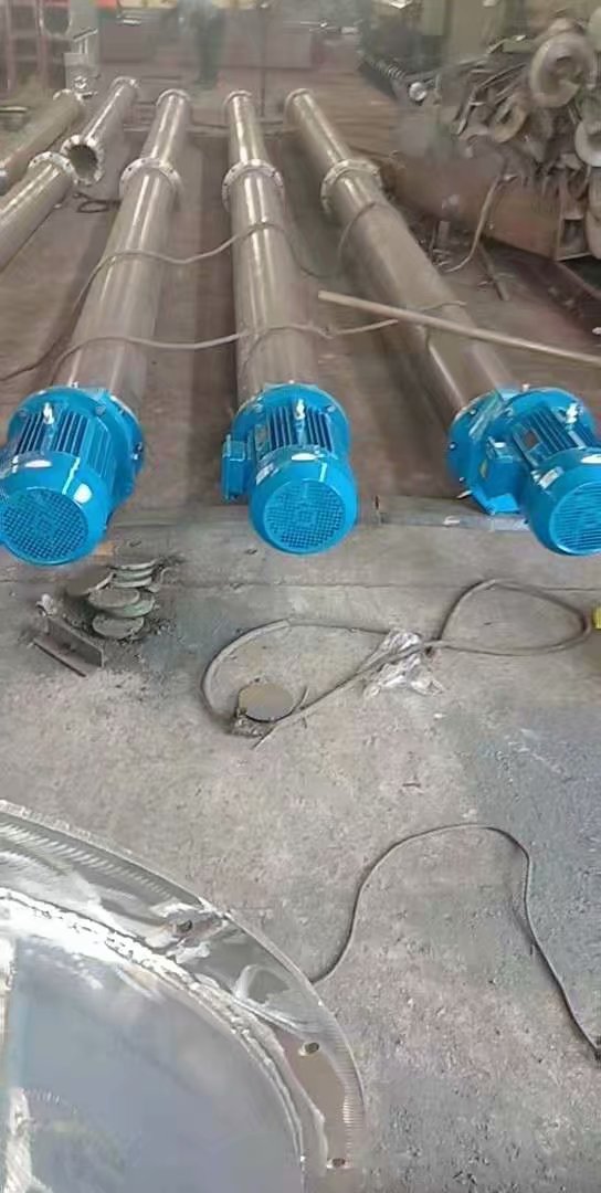 輸送面粉用管式螺旋輸送機